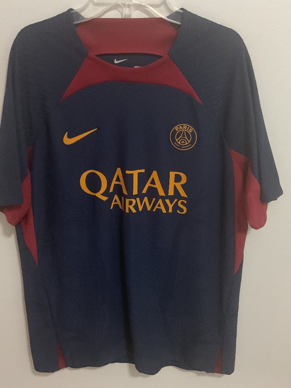 Men’s Paris Saint-Germaine Nike Strike Training Top, Size Large, Slim Fit